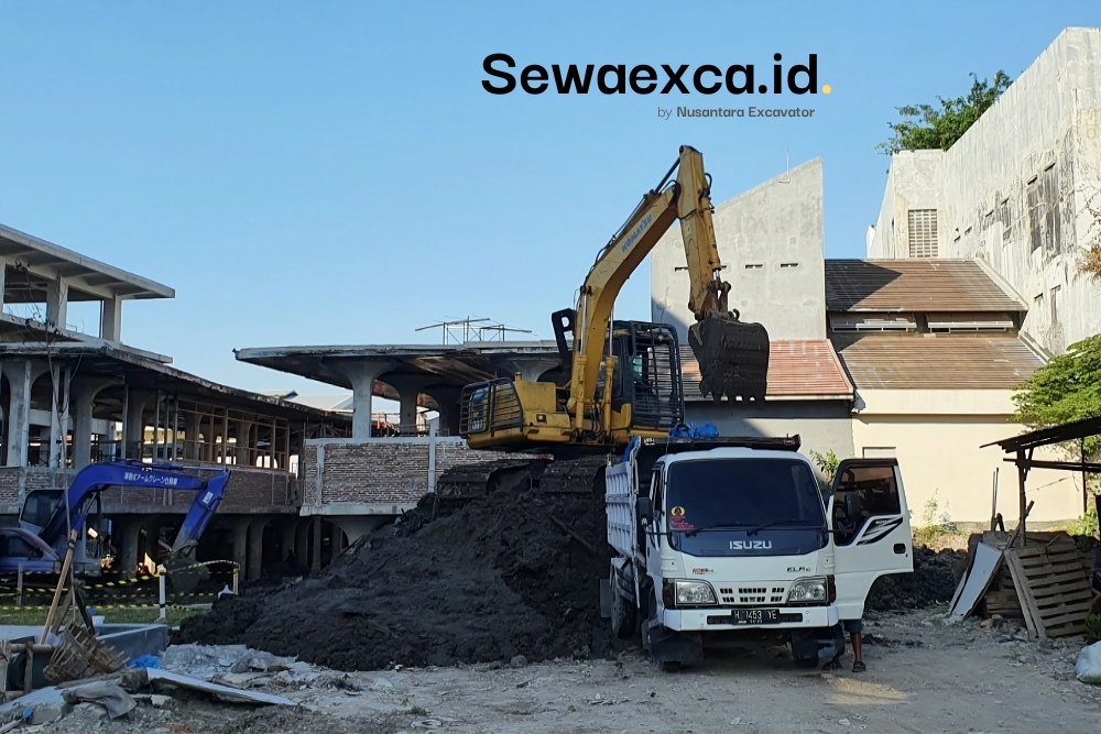Rental excavator Sewaexca.id untuk operasional proyek konstruksi di Semarang
